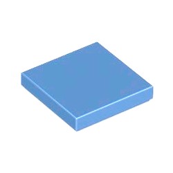 3068b-102タイル2×2ミディアムブルー