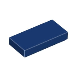 3069b-140タイル1×2ダークブルー