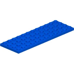 3029-023プレート4×12ブルー