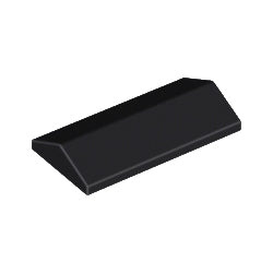 3299-026スロープ33度2×4両側傾斜ブラック