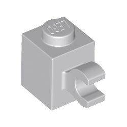 60476-194ブロック1×1水平クリップ付ライトブルーイッシュグレイ
