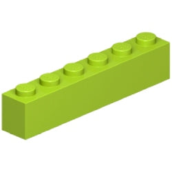 3009-119ブロック1×6ライム