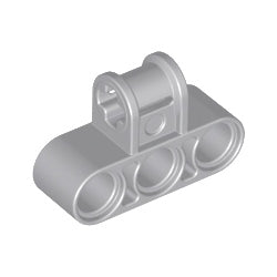 63869-194テクニック車軸ピンコネクター垂直ペグ穴3つライトブルーイッシュグレイ