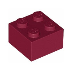 3003-154ブロック2×2ダークレッド