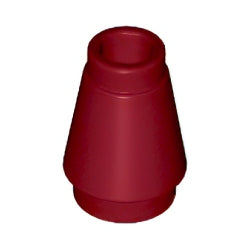 4589b-154コーン1×1ダークレッド