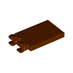 30350-192特殊タイル2×3側面にクリップ2個レディシュブラウン