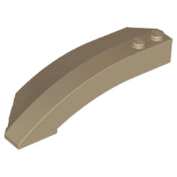 41749-138カーブウェッジ8×3×2右ダークタン