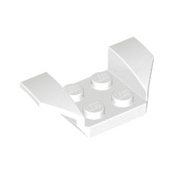 41854-001ウィングマッドガード2×4ホワイト