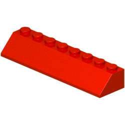 4445-021スロープ45度2×8レッド