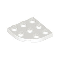 30357-001プレート3×3コーナー丸ホワイト