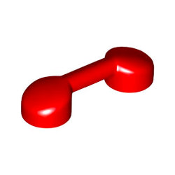 6190-021バー1×3受話器レッド