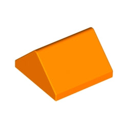 3043-106スロープ45度2×2両側傾斜オレンジ