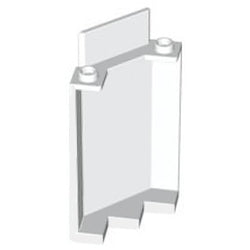 87421-001城壁パネル3×3×6ヘリ無しコーナーホワイト