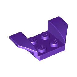 41854-268ウィングマッドガード2×4ダークパープル