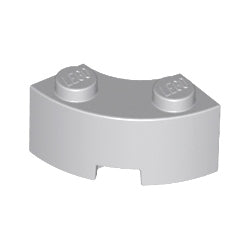 85080-194ブロック2×2コーナー丸ライトブルーイッシュグレイ