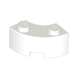 85080-001ブロック 2×2コーナー丸ホワイト