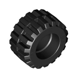 87697-026タイヤ(中央環有)長径20ミリ×幅12ミリブラック