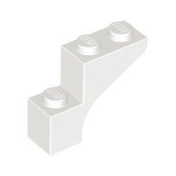 88292-001アーチ1×3×2ホワイト