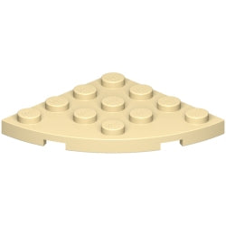 30565-005プレート4×4コーナー丸タン