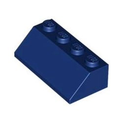 3037-140スロープ45度2×4ダークブルー