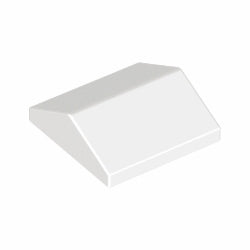 3300-001スロープ33度2×2両側傾斜ホワイト