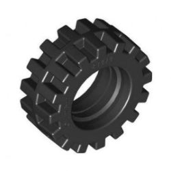 87414-026タイヤ長径14ミリ×幅6ミリ(中央環有)ブラック