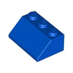 3038-023スロープ45度2×3ブルー