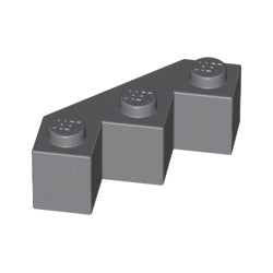 2462-199ブロック3×3切り落とし有ダークブルーイッシュグレイ