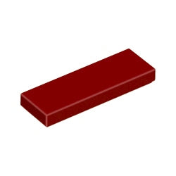 63864-154タイル1×3ダークレッド