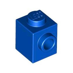 87087-023ブロック1×1-1方向スタッド有ブルー