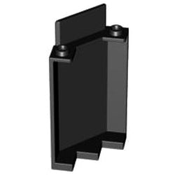 87421-026城壁パネル3×3×6ヘリ無しコーナーブラック