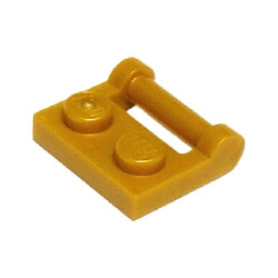 48336-297プレート1×2取っ手付その2パールゴールド