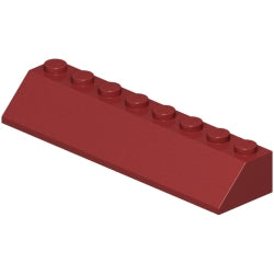 4445-154スロープ45度2×8ダークレッド