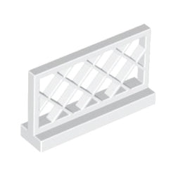 3185-001フェンス1×4×2ホワイト