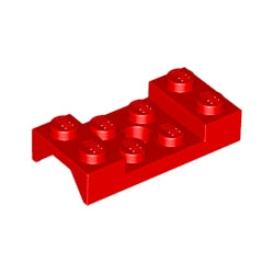 60212-021マッドガード2×4ペグ穴有レッド