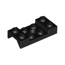 60212-026マッドガード2×4ペグ穴有ブラック