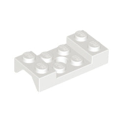 60212-001マッドガード2×4ペグ穴有ホワイト