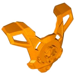 92201-106ヒーローファクトリーチェストアーマー-トラピゾイドショルダーオレンジ