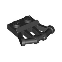 92692-026プレート1×2斜め取っ手付ブラック