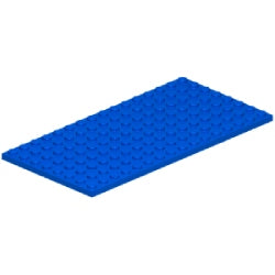 92438-023プレート8×16ブルー