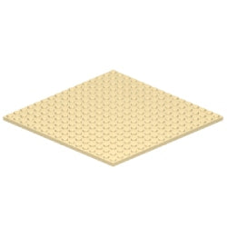 91405-005プレート16×16タン