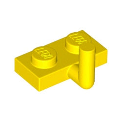 88072-024プレート1×2垂直アーム付イエロー