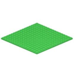91405-037プレート16×16ブライトグリーン