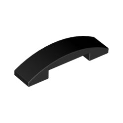 93273-026曲面スロープ4×1ダブルブラック