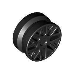 93595-026ホイール長径11ミリ×幅6ミリ(8スポークY型)ブラック