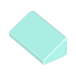 85984-323スロープ31度1×2×2/3ライトアクア