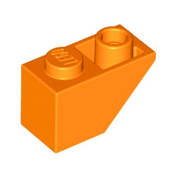 3665-106逆スロープ45度2×1オレンジ