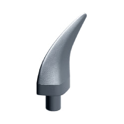 87747-179大きな牙フラットシルバー