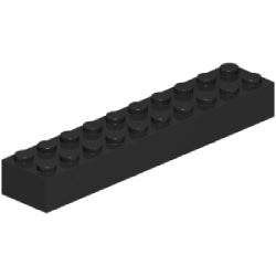 3006-026ブロック2×10ブラック