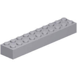 3006-194ブロック2×10ライトブルーイッシュグレイ